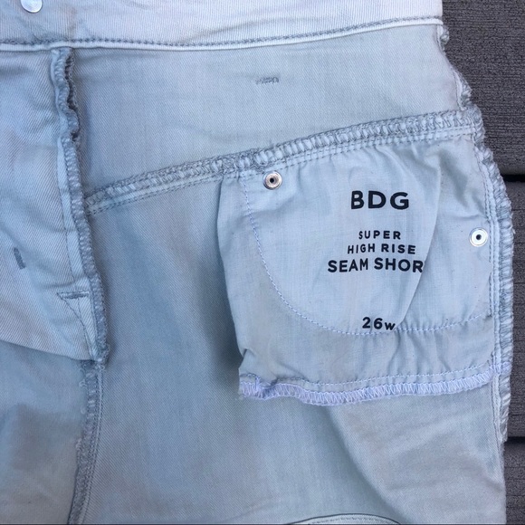 BDG Super High Rise Seam Short - Picture 6 of 6
